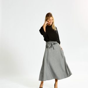 Viore Skirt grey sparkle