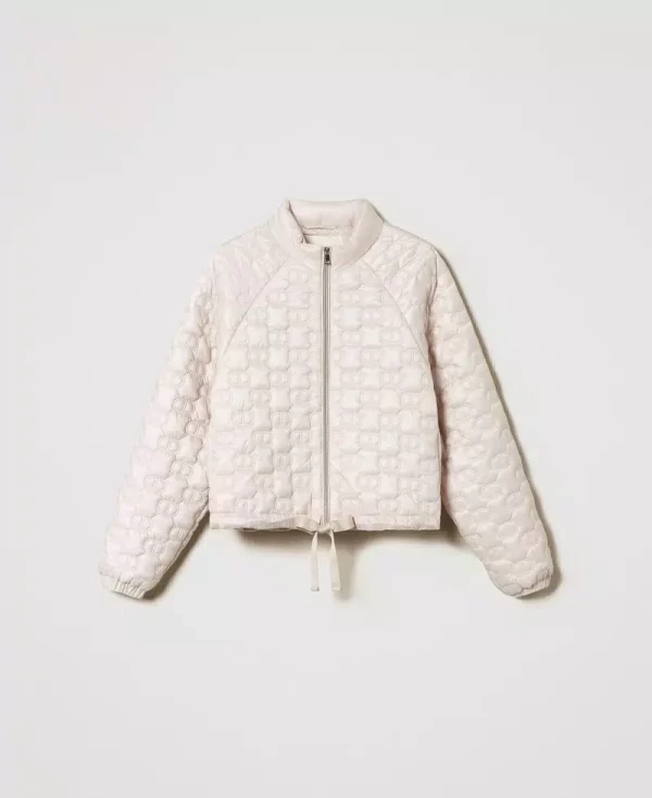 PADED JACKET old white